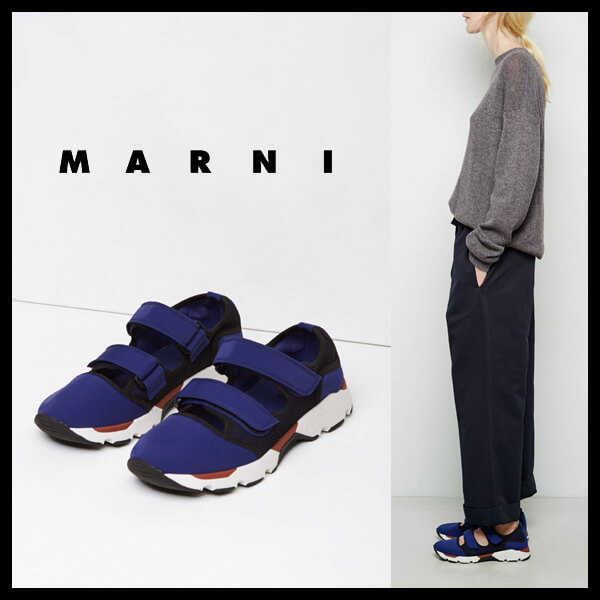 2015新作★Marni(マルニ)★ベルクロ スニーカー★